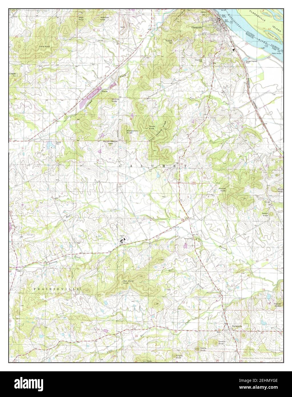Map Of Clarksville High Resolution Stock Photography and Images Alamy