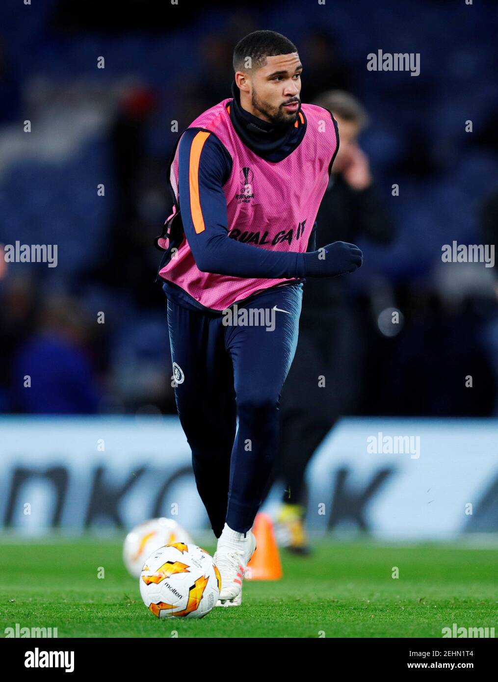 Soccer Football - Europa League - Group Stage - Group L - Chelsea v PAOK Salonika - Stamford Bridge, London, Britain - November 29, 2018  Chelsea's Ruben Loftus-Cheek during the warm up before the match   REUTERS/Eddie Keogh Stock Photo