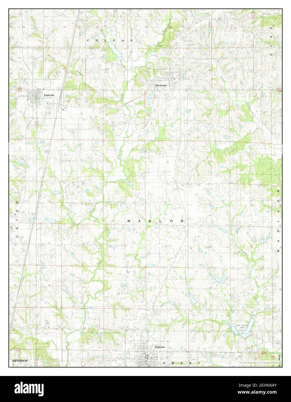 Map of eagleville missouri Cut Out Stock Images & Pictures Alamy