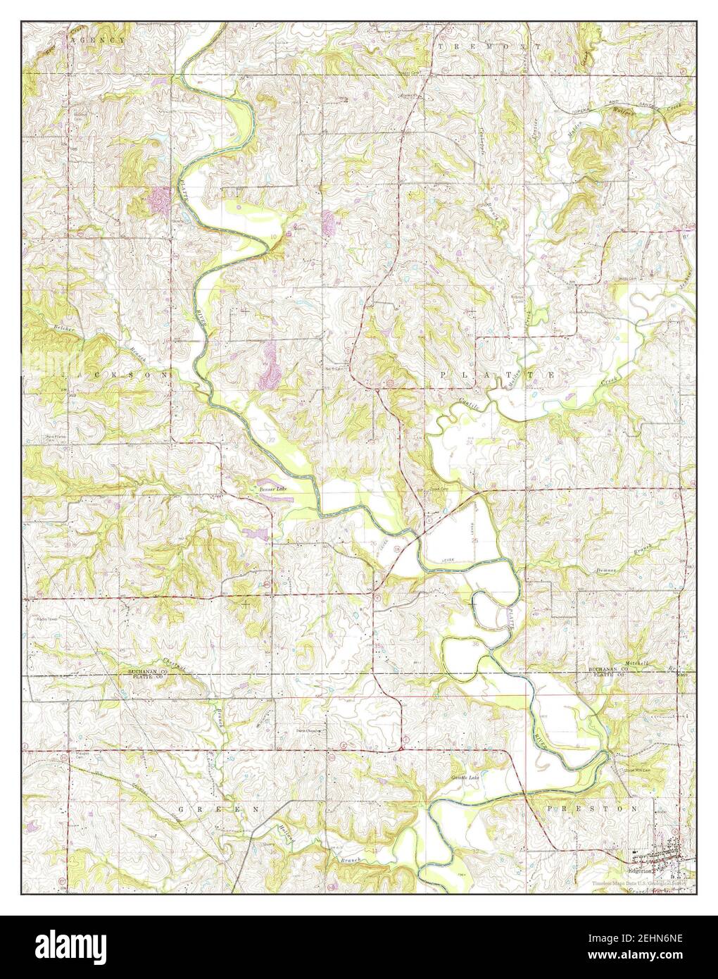 Map of edgerton hires stock photography and images Alamy