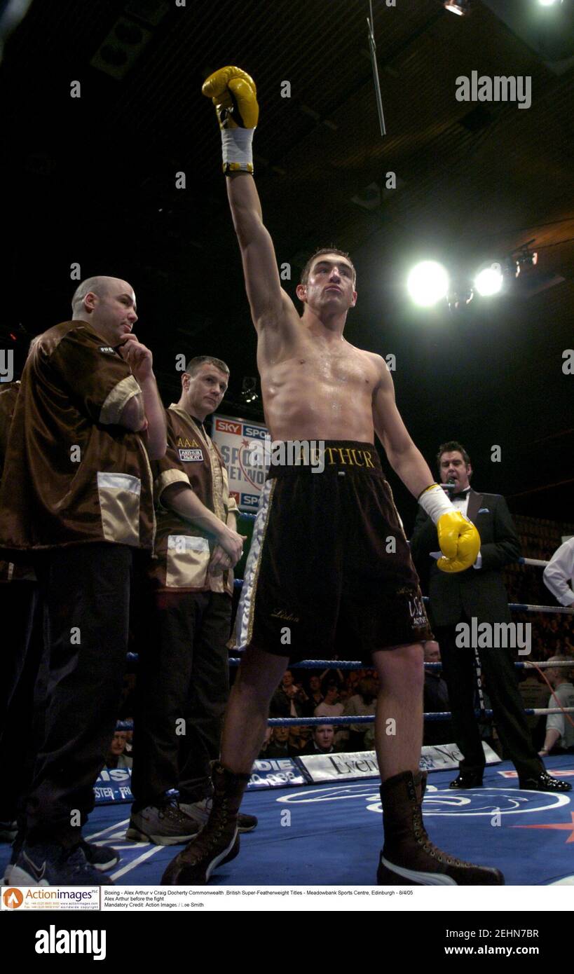 Boxing Docherty Arthur smith edinburgh hi-res stock photography and images - Alamy