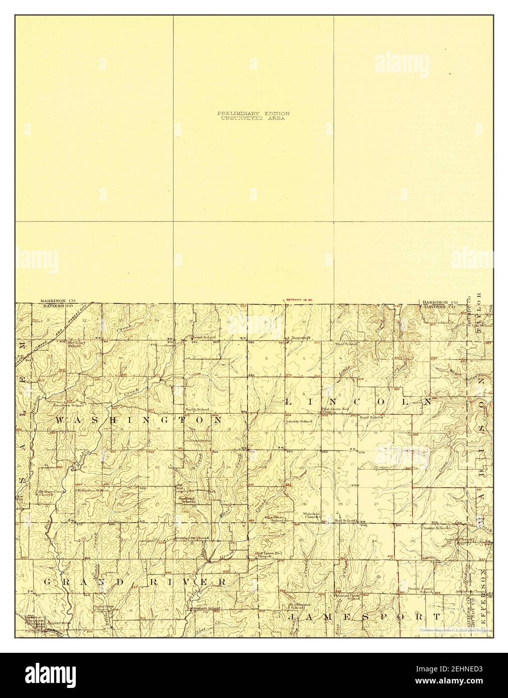 Gilman, Missouri, map 1925, 162500, United States of America by
