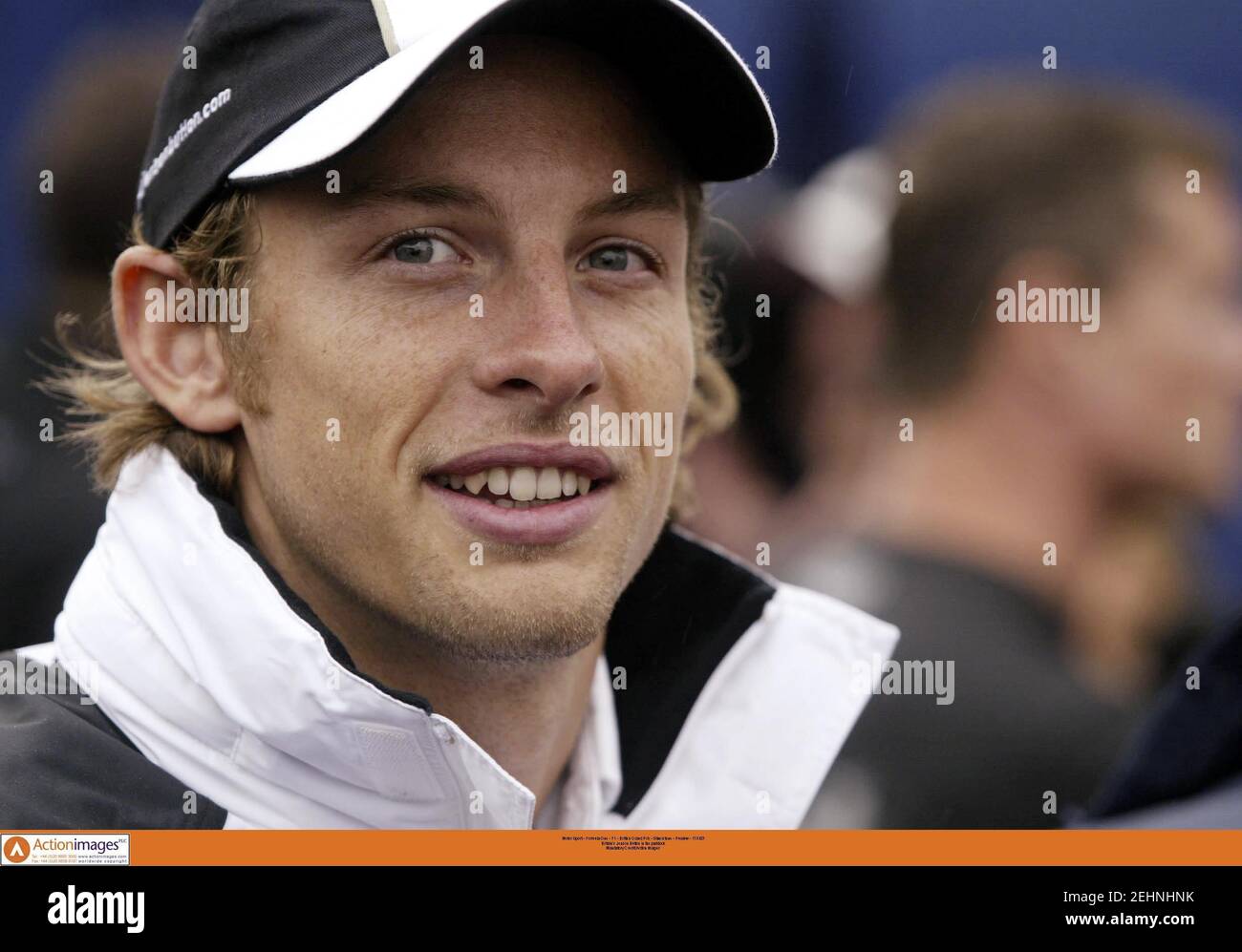 Jenson button british grand prix silverstone hires stock photography