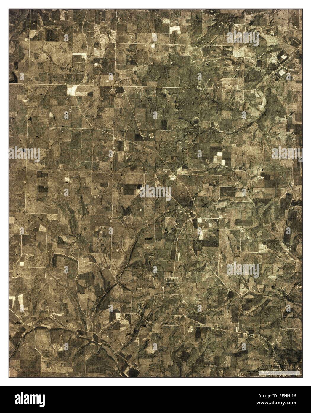 Hartville, Missouri, map 1977, 124000, United States of America by