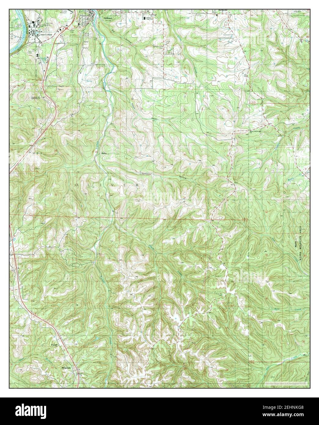 Map of hollister hires stock photography and images Alamy