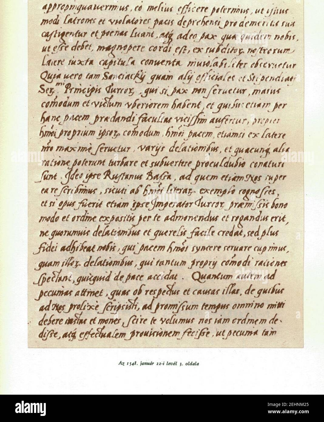 Write 1598 Partially encrypted letter from 1548-3 Stock Photo - Alamy