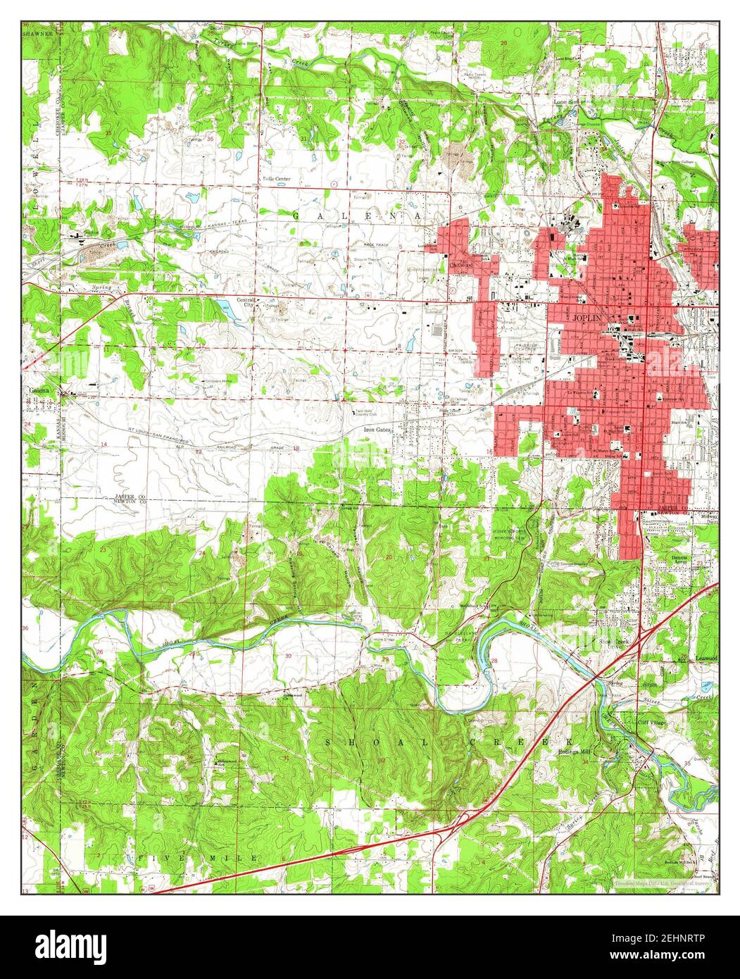 Map of joplin hires stock photography and images Alamy