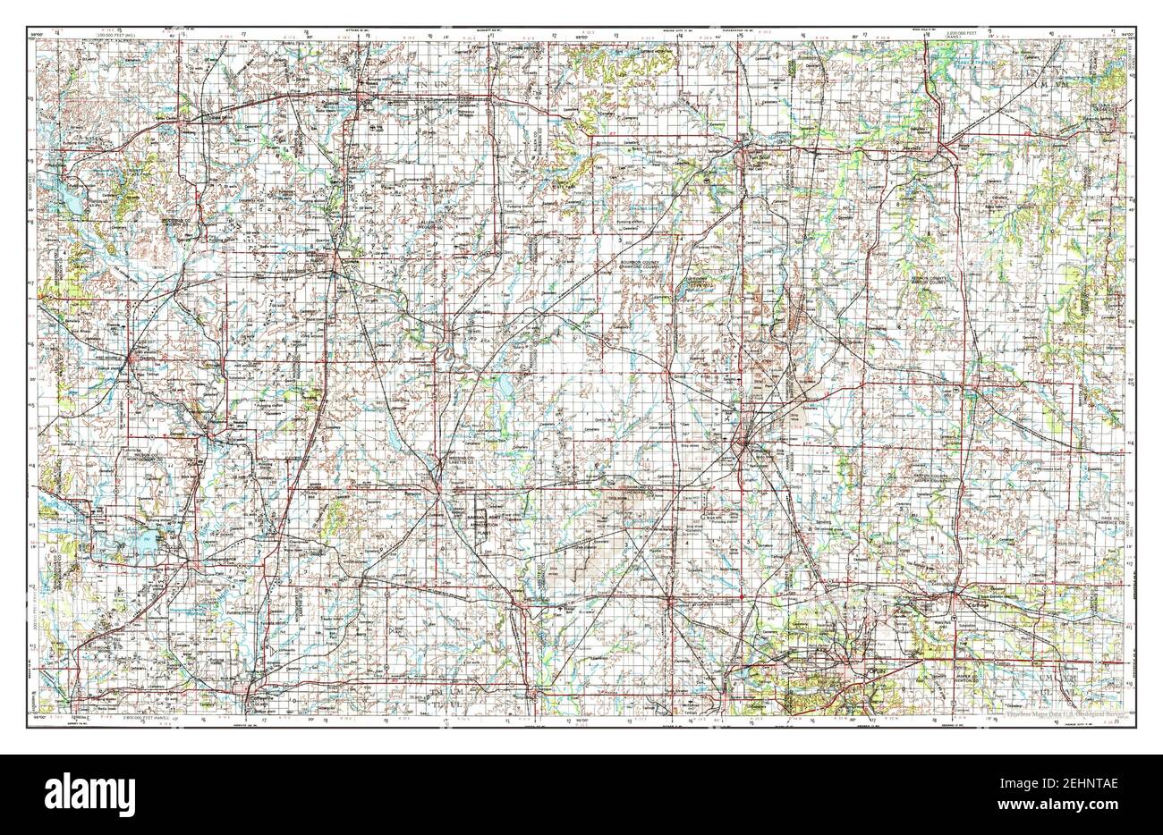 Map of joplin hires stock photography and images Alamy