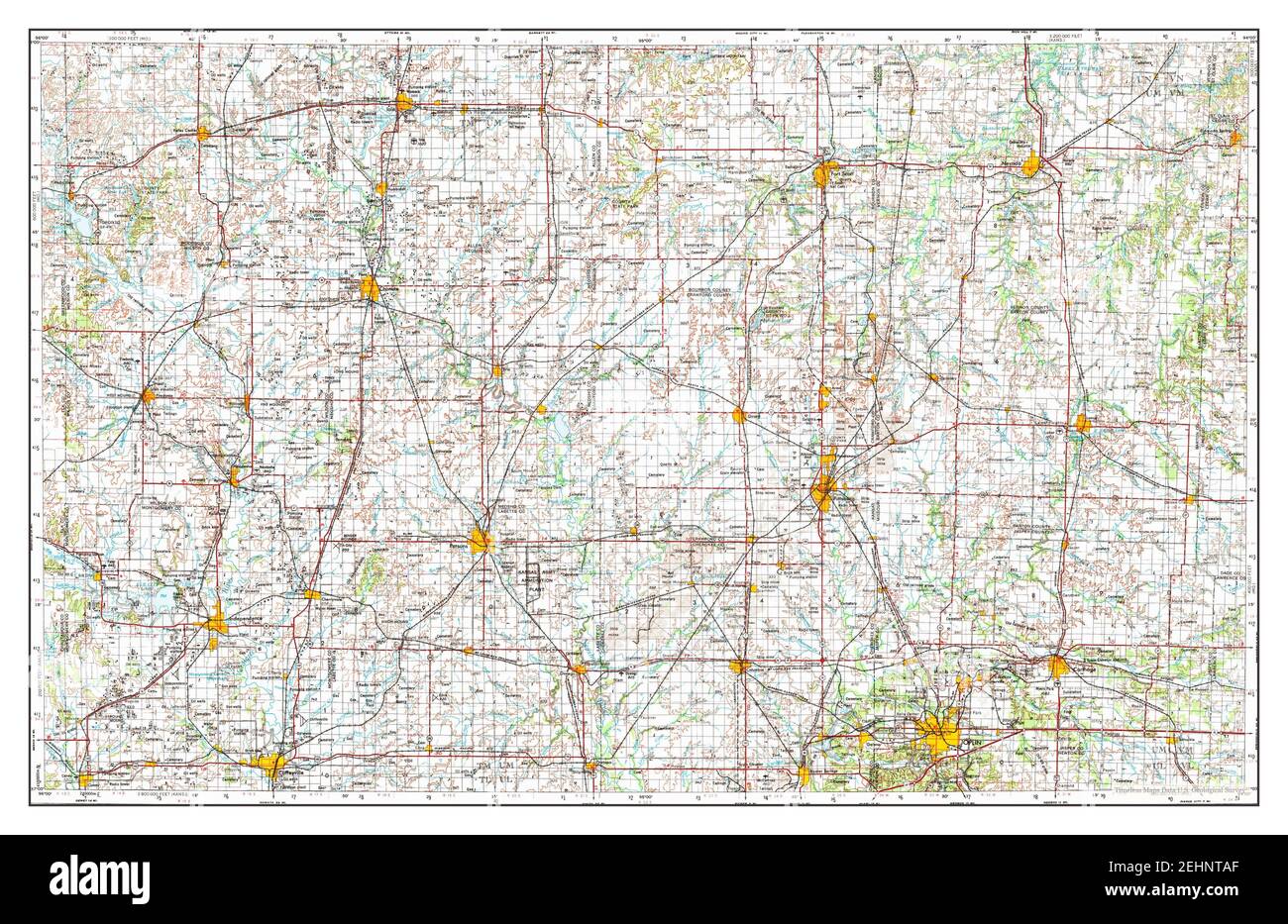 Map of joplin hires stock photography and images Alamy