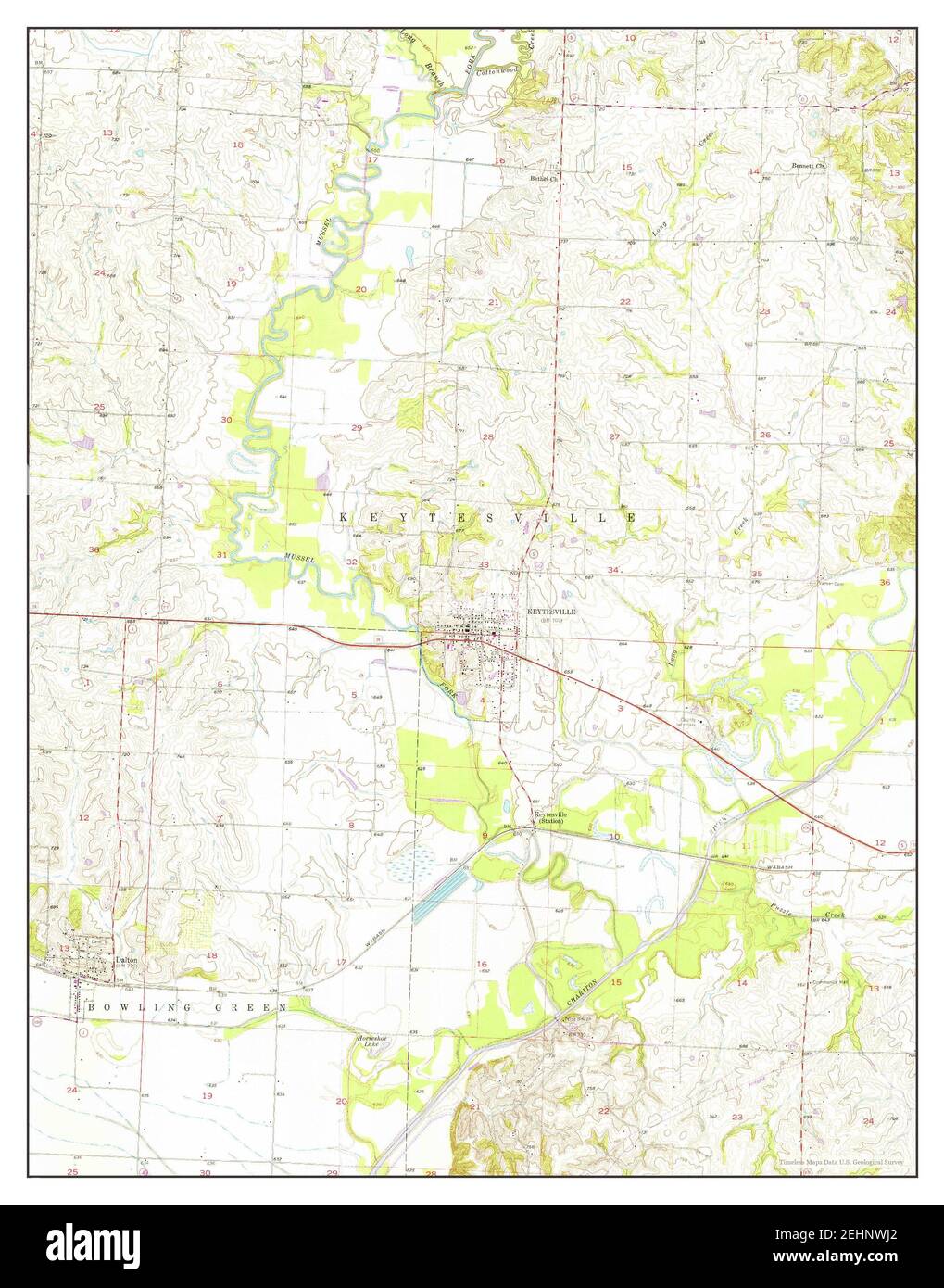 Map of keytesville missouri Cut Out Stock Images & Pictures Alamy