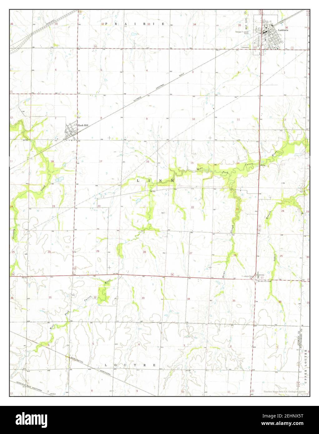 Laddonia missouri map Cut Out Stock Images & Pictures Alamy