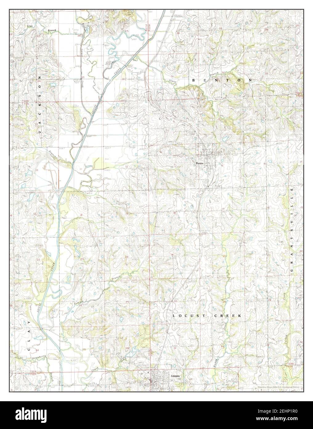 Map of linneus missouri hires stock photography and images Alamy