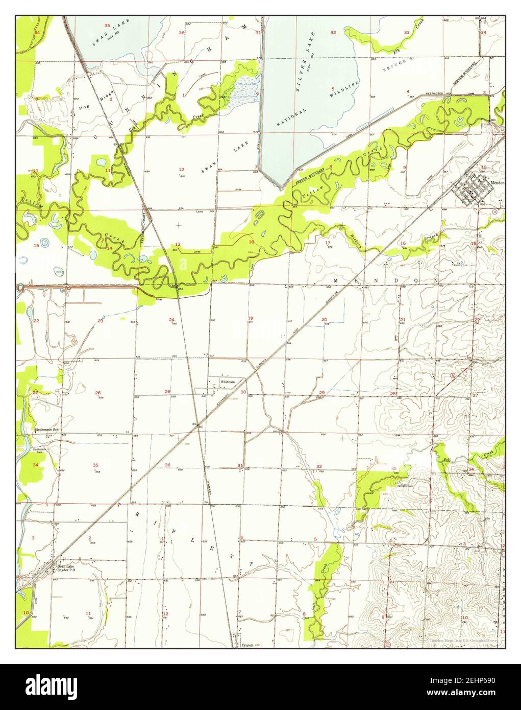 Map of mendon missouri hires stock photography and images Alamy