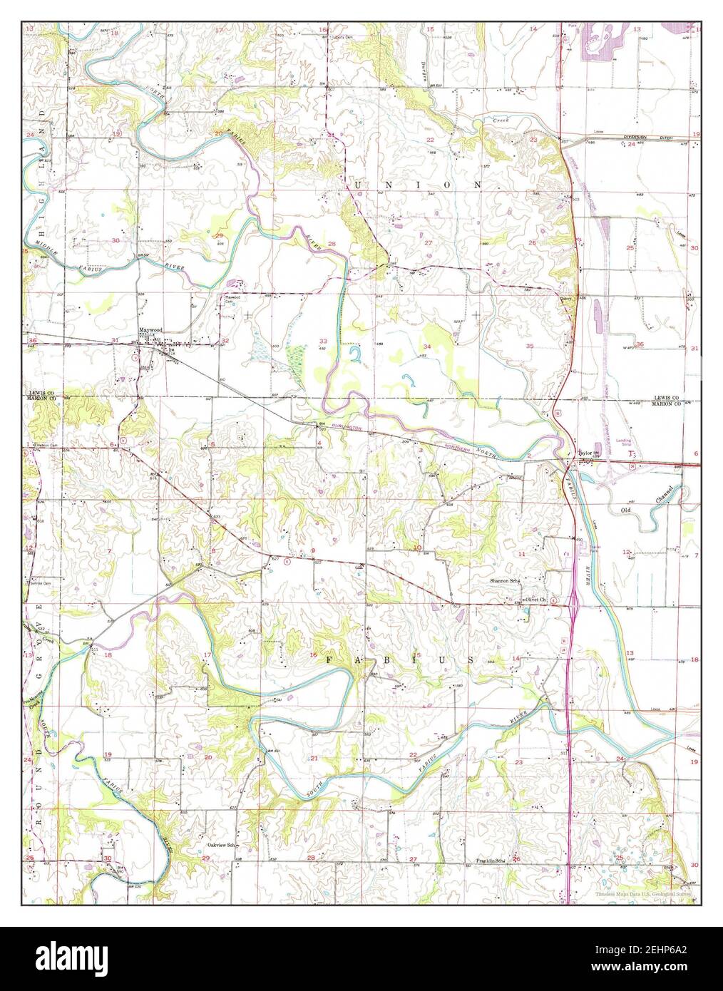 Map of maywood hires stock photography and images Alamy