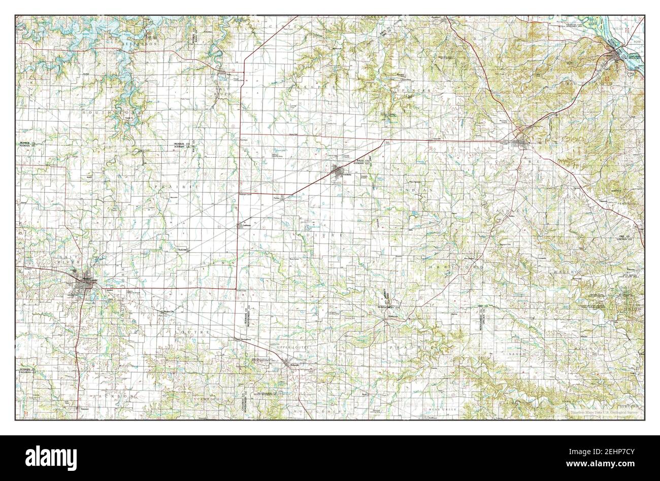 Mexico, Missouri, map 1986, 1100000, United States of America by