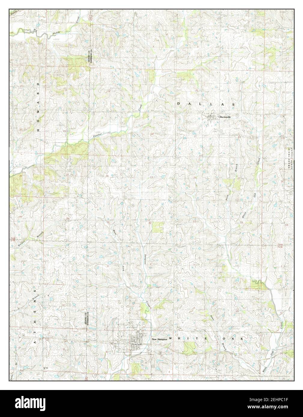 New Hampton, Missouri, map 1984, 124000, United States of America by
