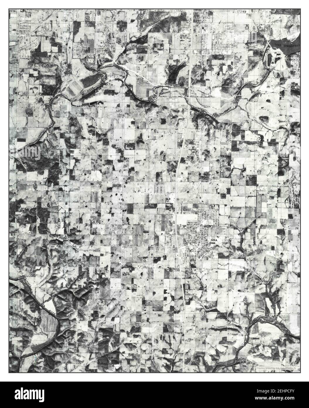 Map of nixa missouri Cut Out Stock Images & Pictures Alamy