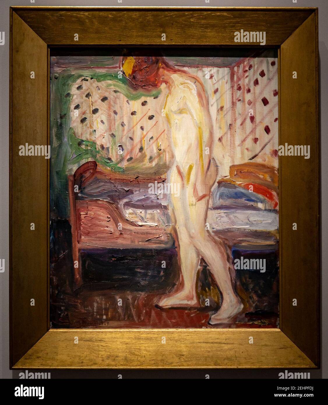 Passion Leidenschaft-Munch-Das weinende Mädchen DSC7265. Stock Photo
