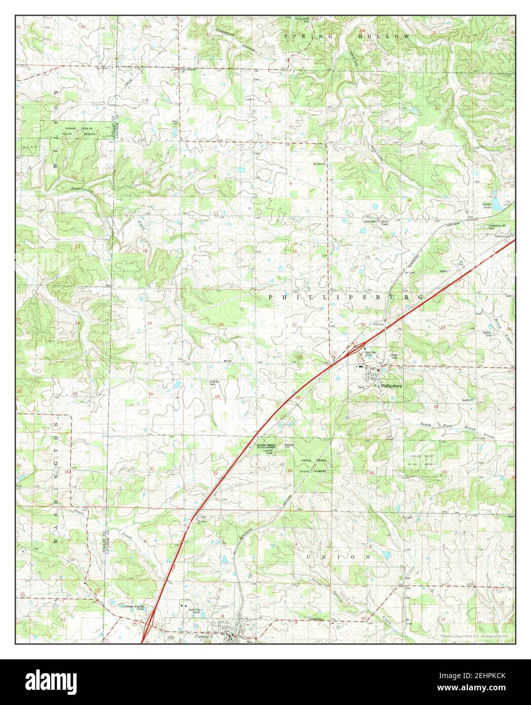 Map of phillipsburg hires stock photography and images Alamy