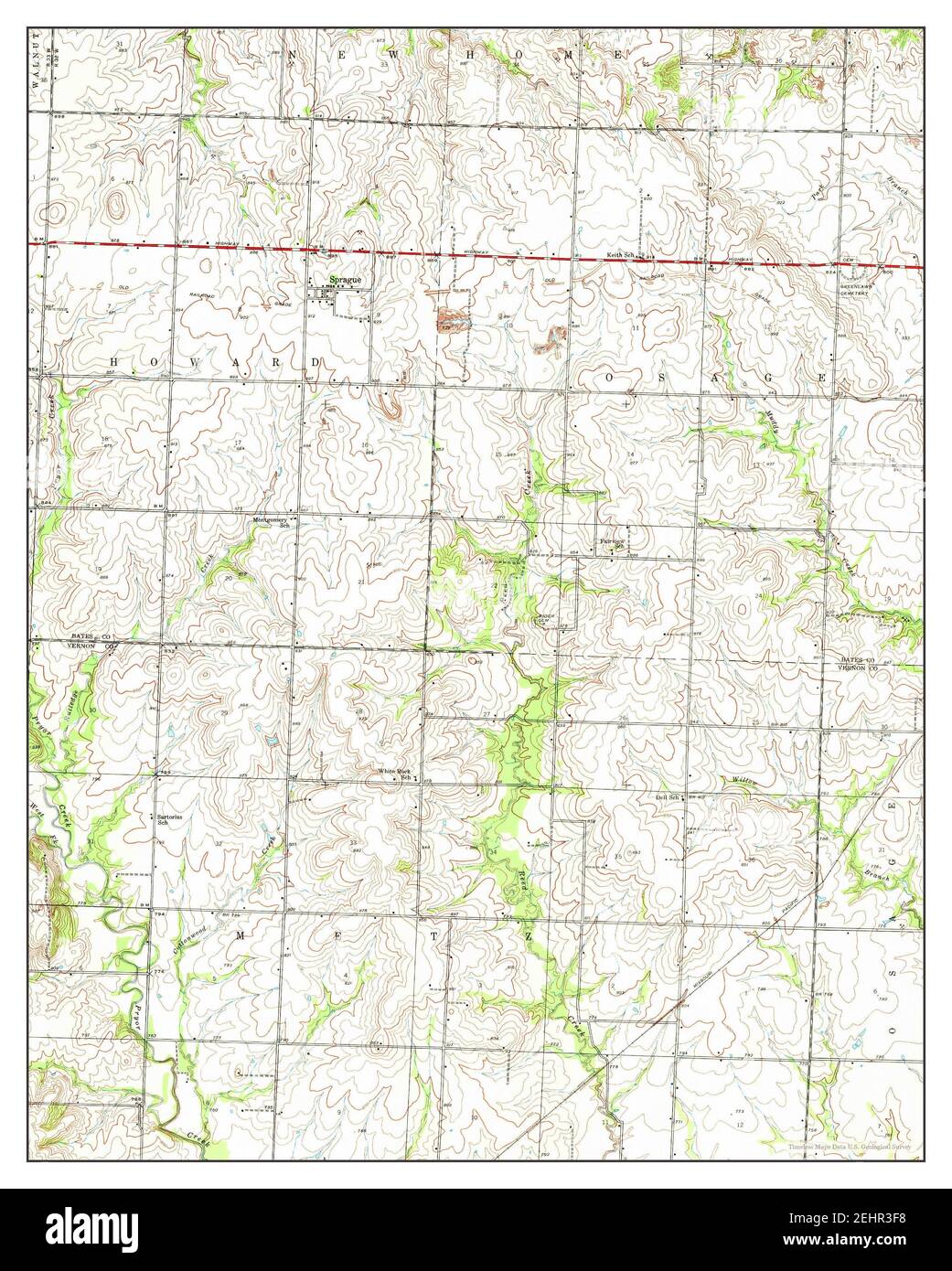 Map of sprague hires stock photography and images Alamy