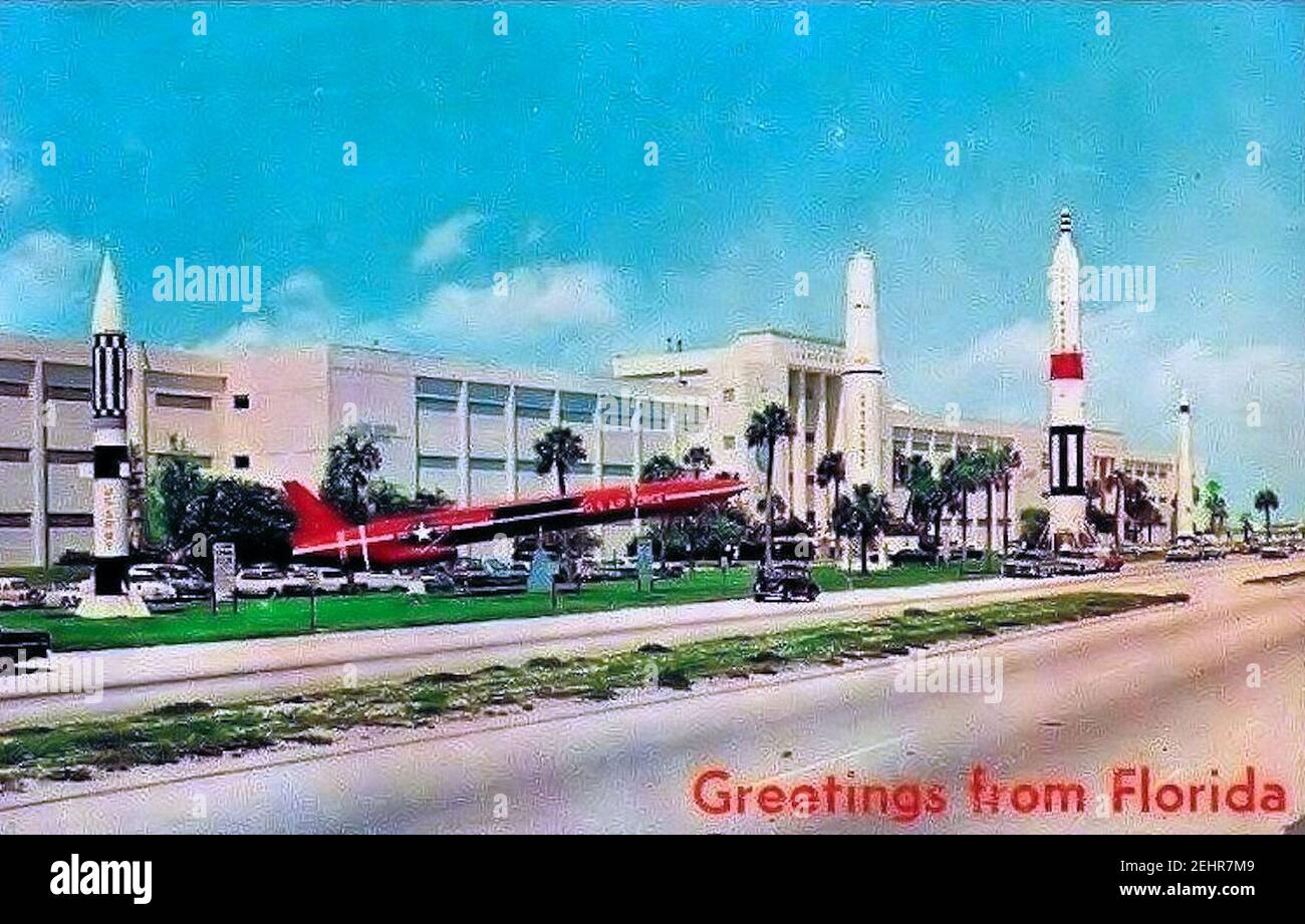 Patrick Air Force Base HQ Eastern Test Range Stock Photo Alamy