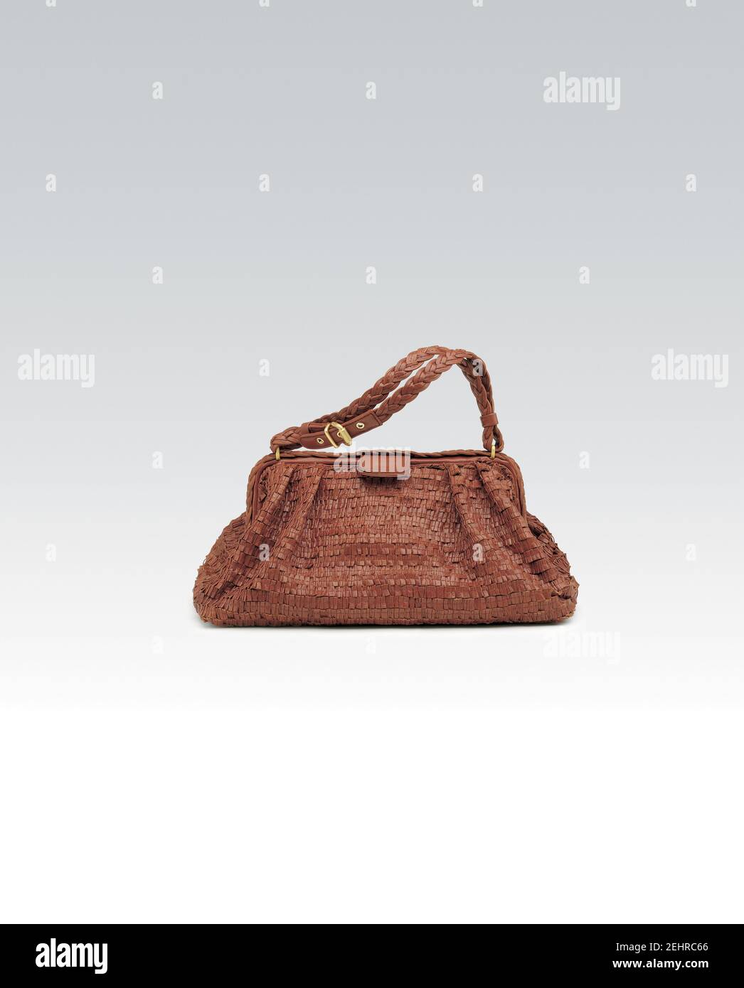 Fashionable hand bag for woman. Studio shot. Stock Photo