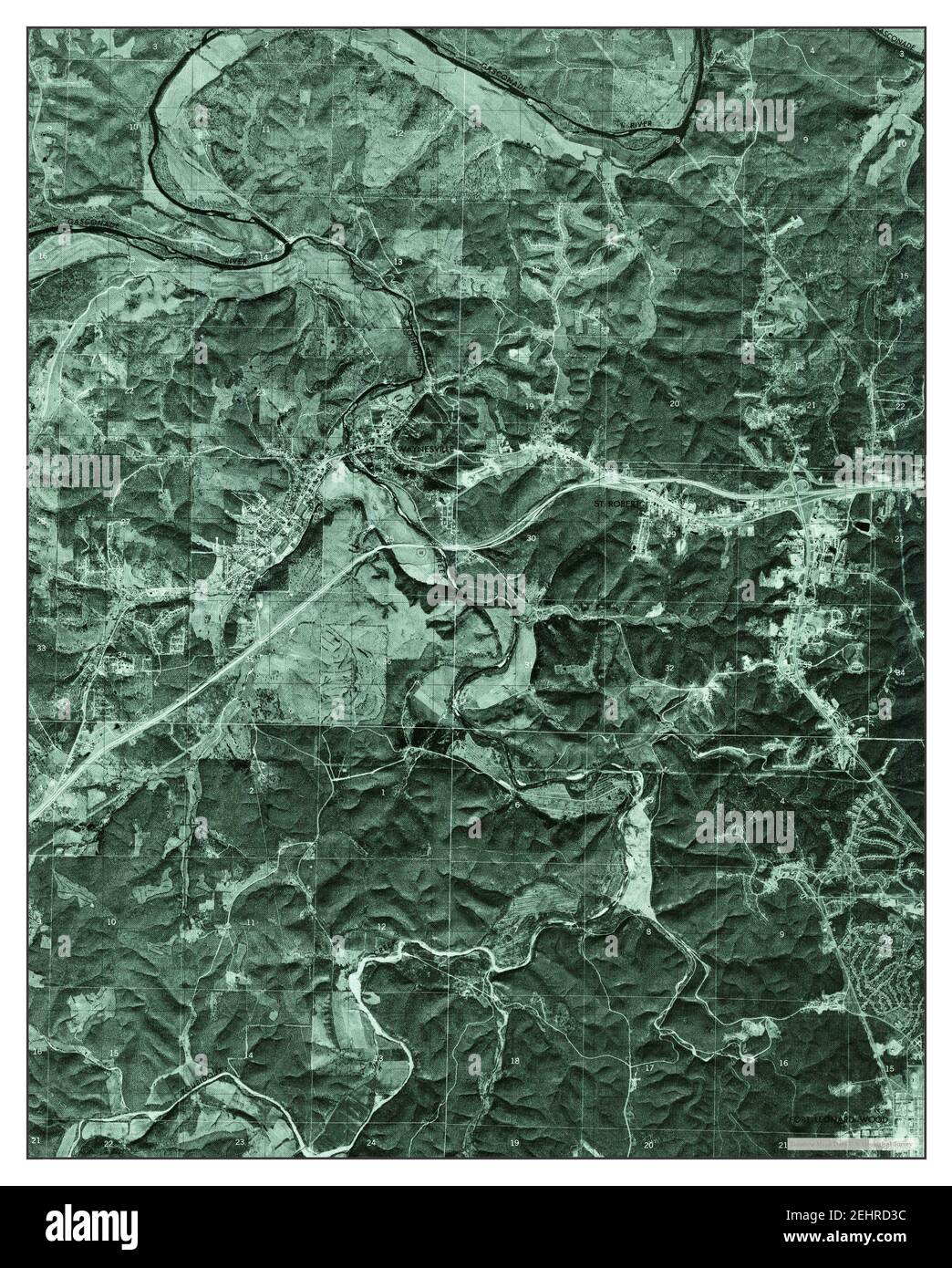 Map of waynesville Cut Out Stock Images & Pictures Alamy