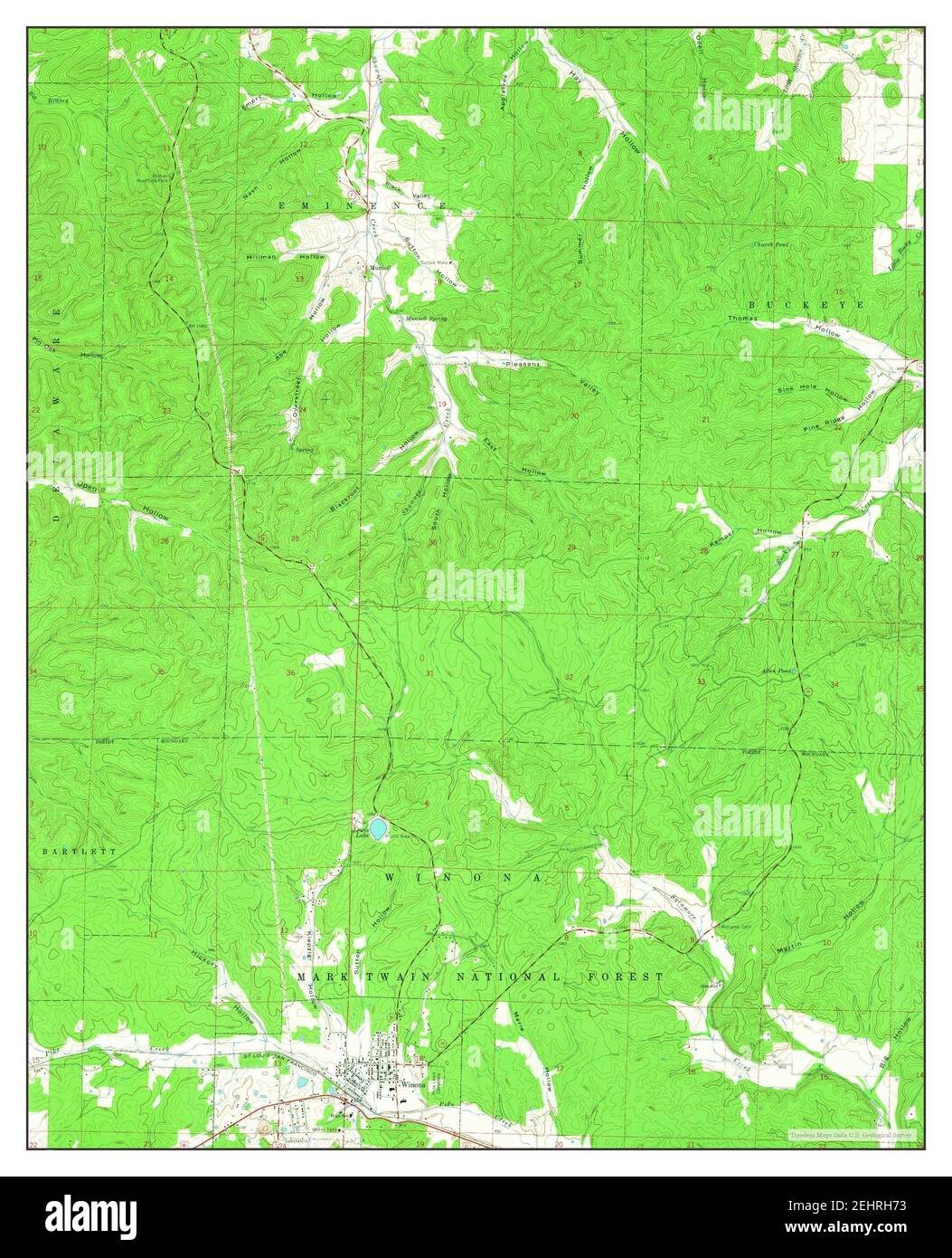 Map of winona hires stock photography and images Alamy