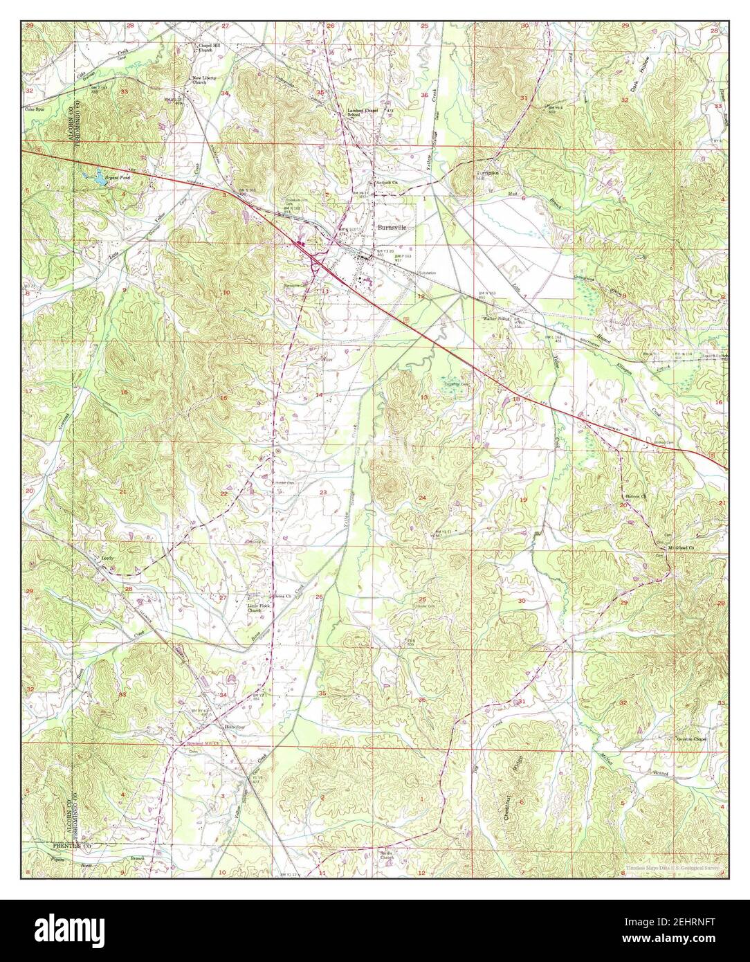 Burnsville map Cut Out Stock Images & Pictures Alamy