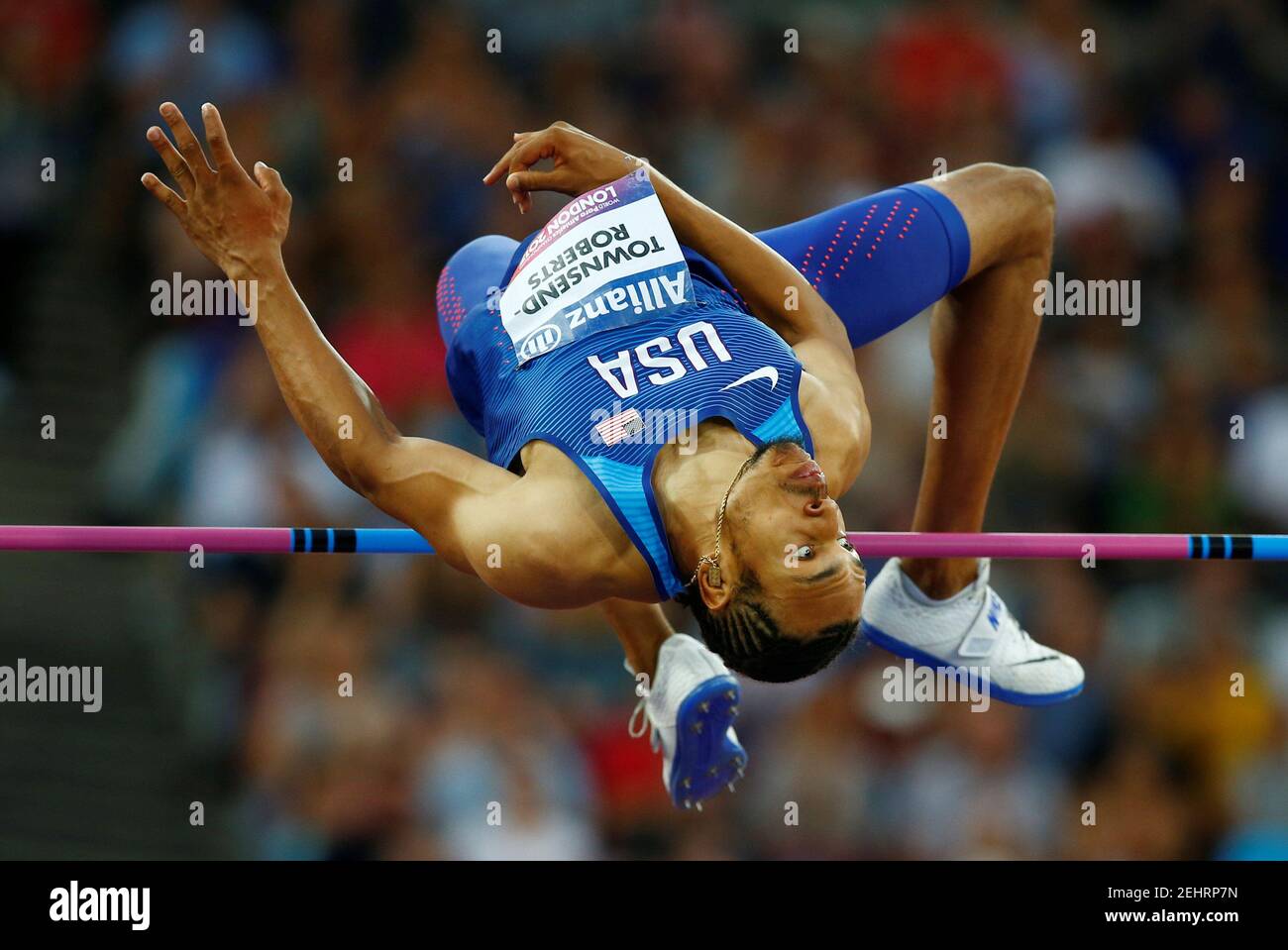 Athletics Iaaf World Paraathletics Championships London Britain July 16 17 Usa S Roderick Townsend In Action During The Men S High Jump T47 Action Images Via Reuters Peter Cziborra Stock Photo Alamy Athletics Iaaf World Paraathletics Championships London Britain July 16 17 Usa S Roderick Townsend In Action During The Men S High Jump T47 Action Images Via Reuters Peter Cziborra Stock Photo Alamy