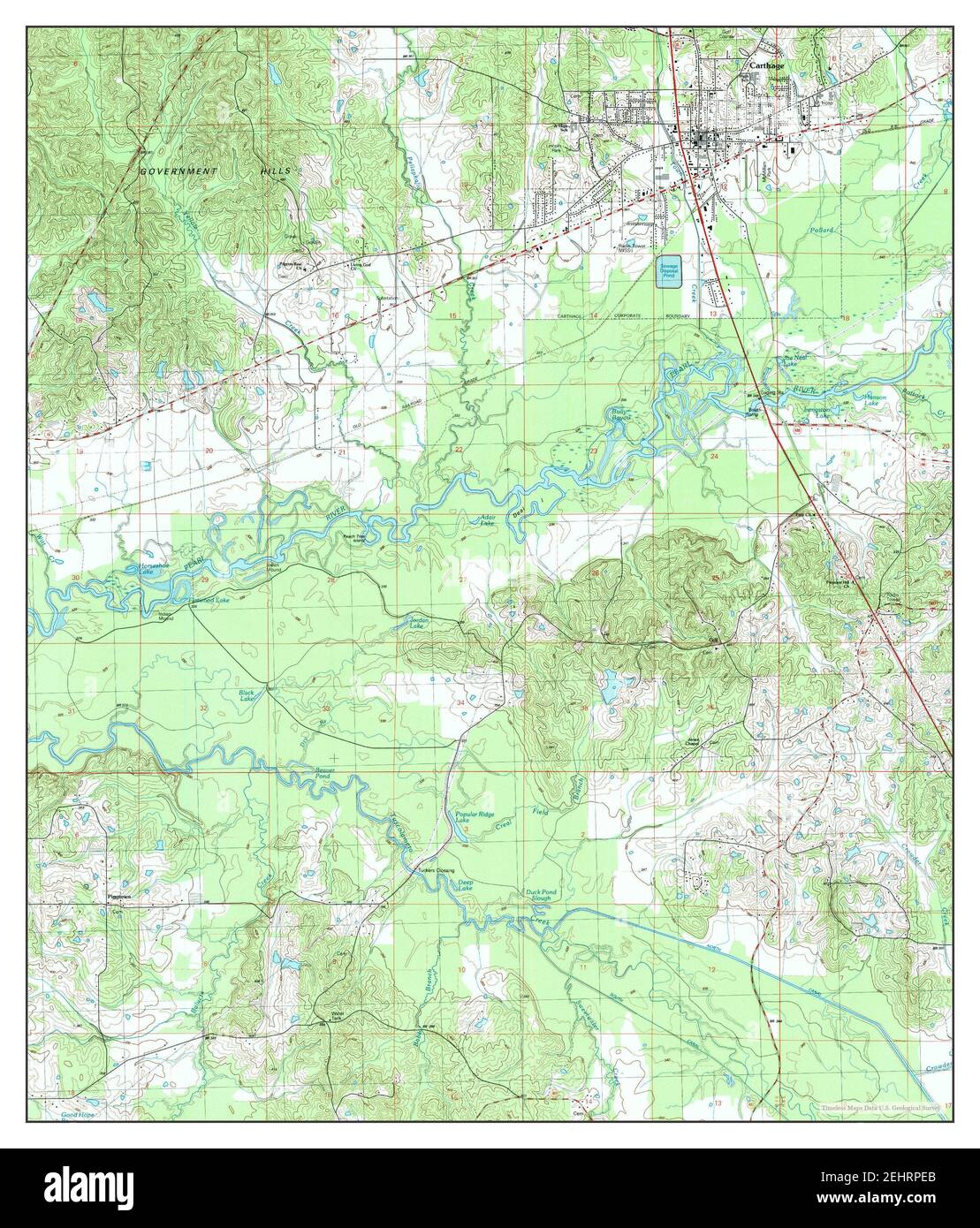 Carthage historic map Cut Out Stock Images & Pictures Alamy