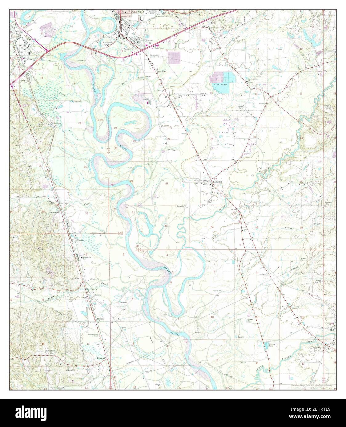 1970 columbia map hires stock photography and images Alamy
