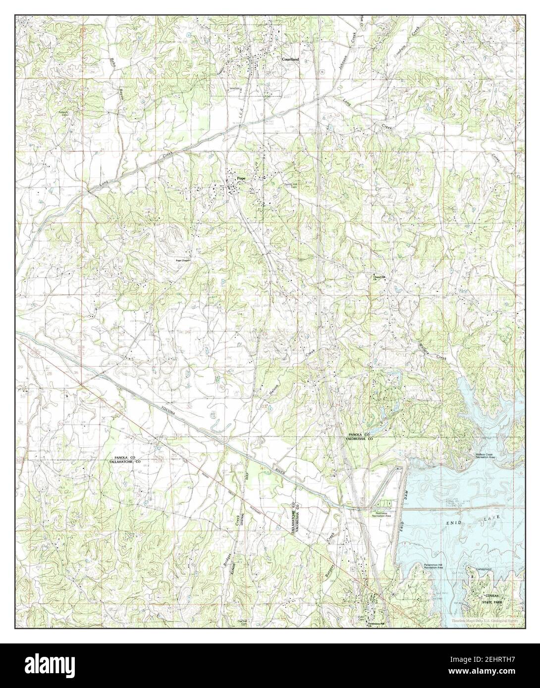 Map of courtland hires stock photography and images Alamy