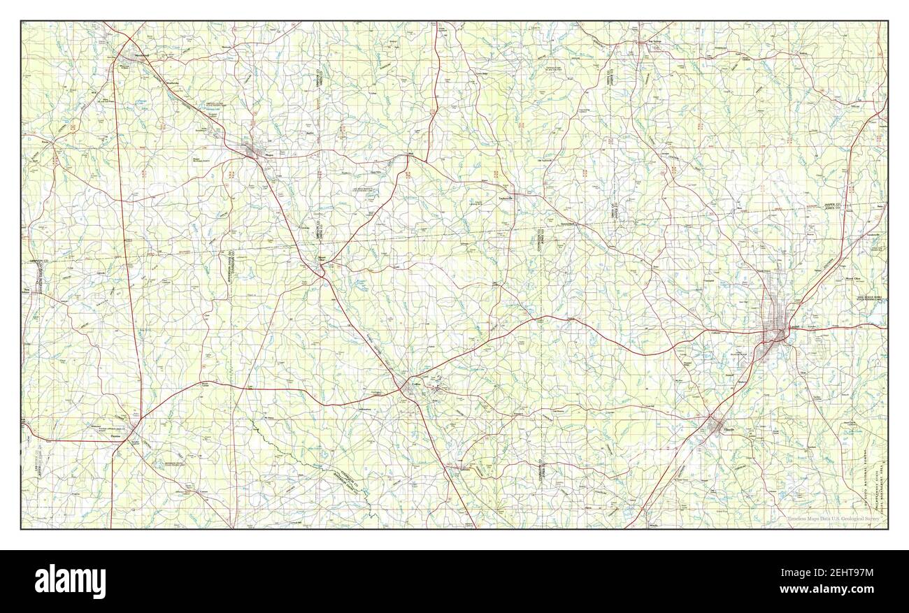 Show Me Laurel Mississippi On The Map Map Of Laurel Mississippi High Resolution Stock Photography And Images -  Alamy