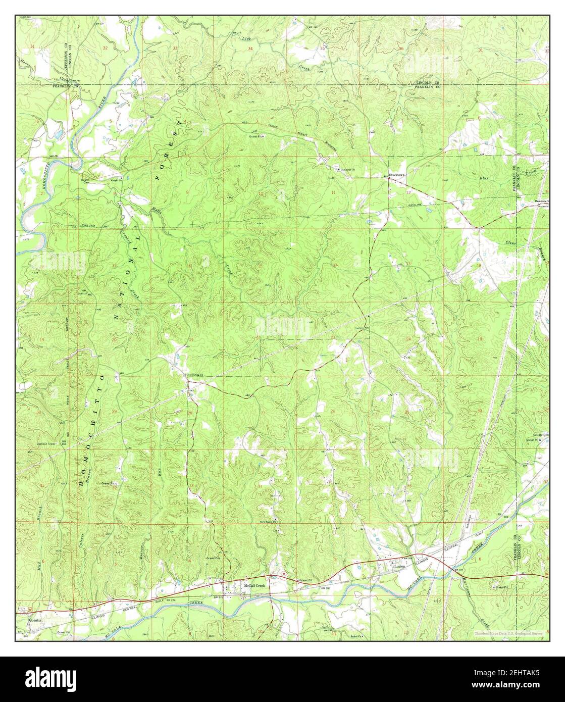 Mccall map hires stock photography and images Alamy