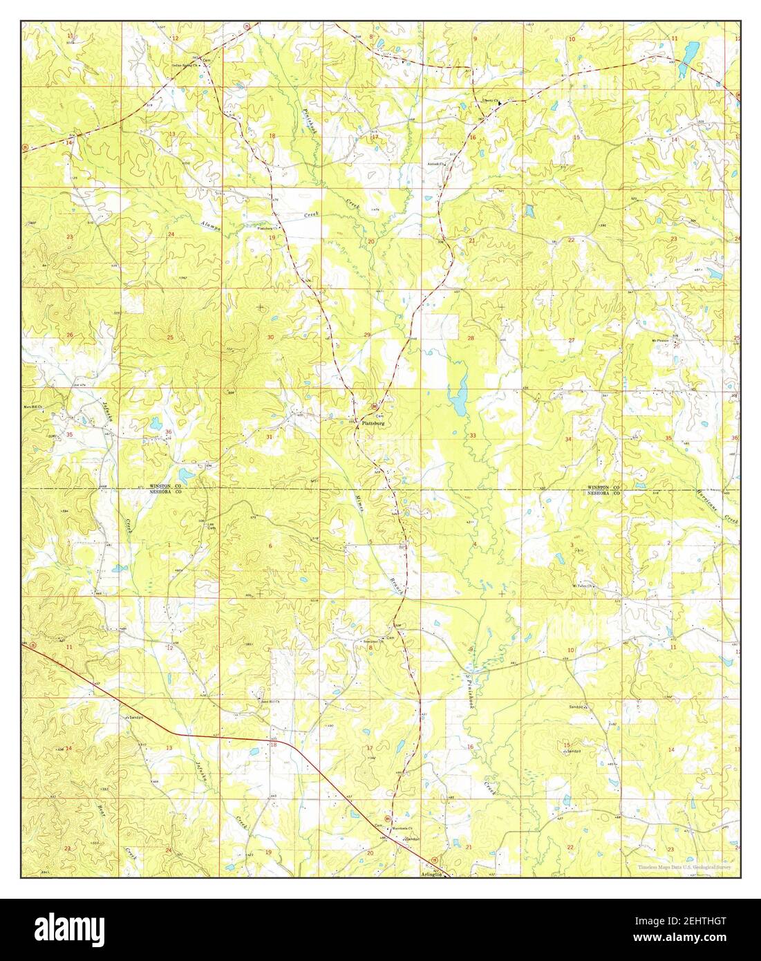Map of plattsburg hires stock photography and images Alamy