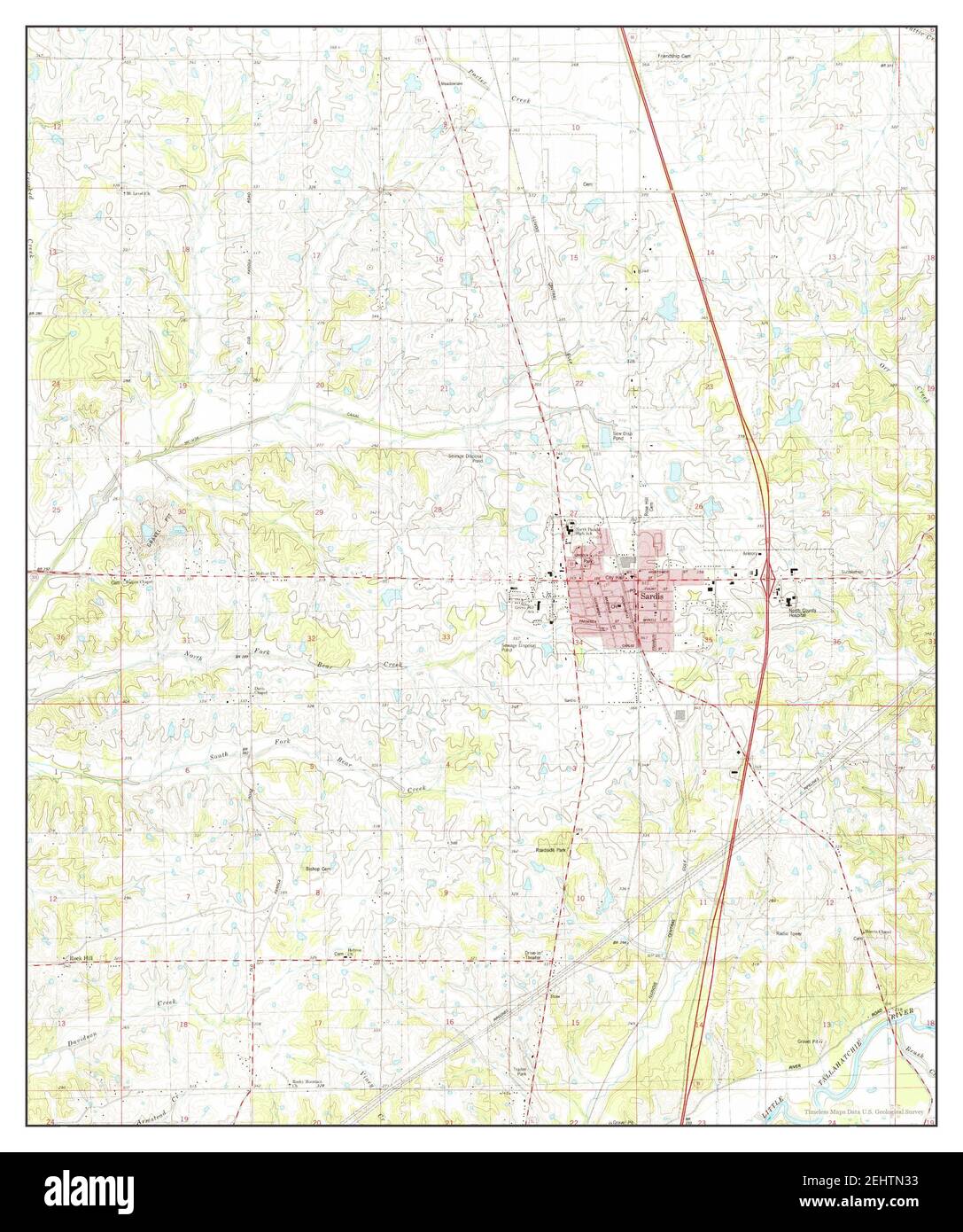 Map of sardis hires stock photography and images Alamy