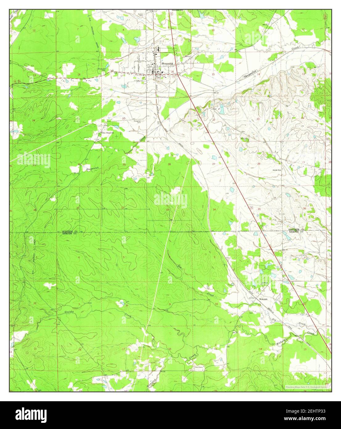 Map of shuqualak mississippi hires stock photography and images Alamy