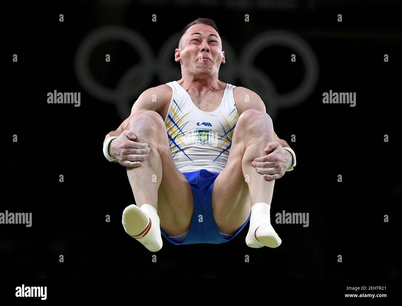 16 Rio Olympics Artistic Gymnastics Final Men S Team Final Rio Olympic Arena Rio De Janeiro Brazil 08 08 16 Igor Radivilov Ukr Of Ukraine Competes On The Vault