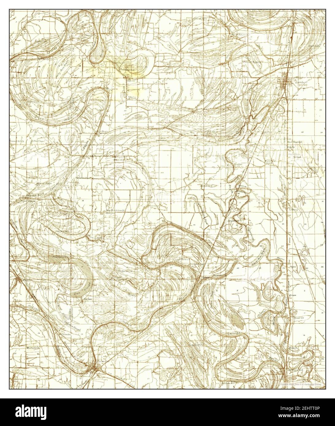 Tutwiler mississippi map hires stock photography and images Alamy