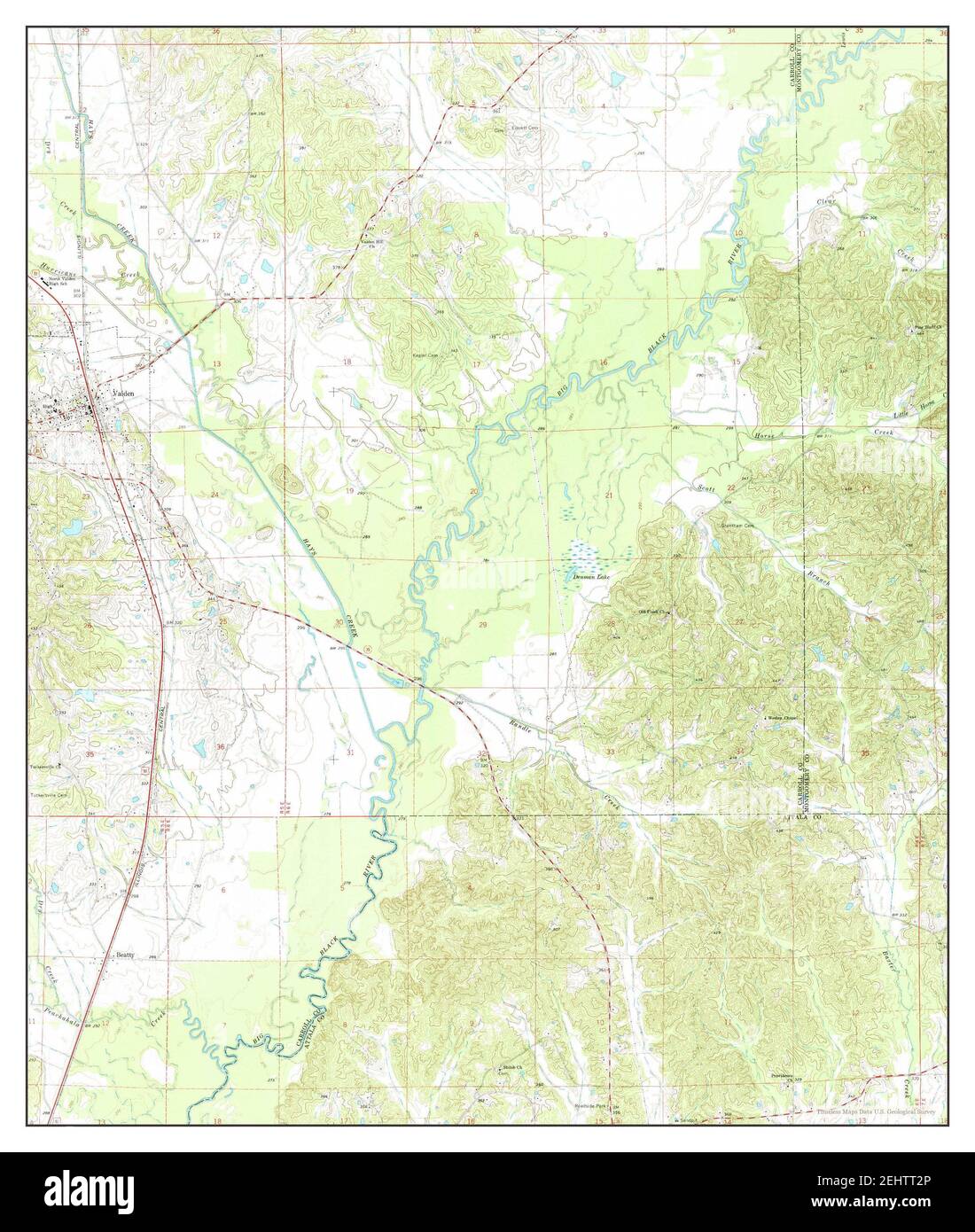 Map of vaiden Cut Out Stock Images & Pictures Alamy