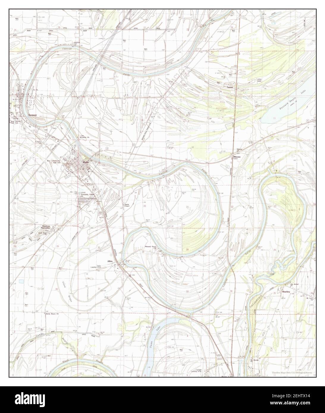 Webb mississippi map hires stock photography and images Alamy