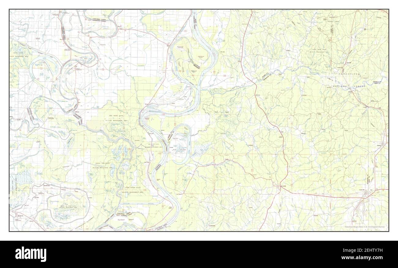 Map of woodville mississippi Cut Out Stock Images & Pictures Alamy