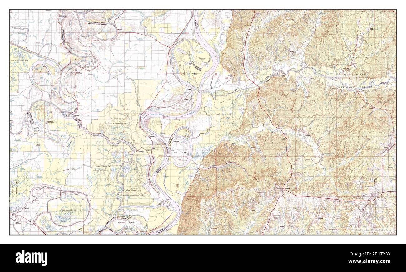 Woodville, Mississippi, map 1991, 1100000, United States of America by Timeless Maps, data U.S