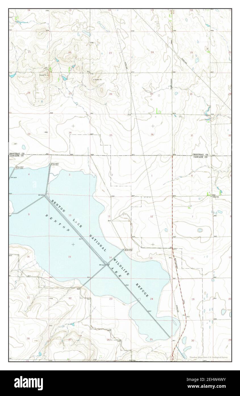 Map Of Lake Benton High Resolution Stock Photography and Images Alamy