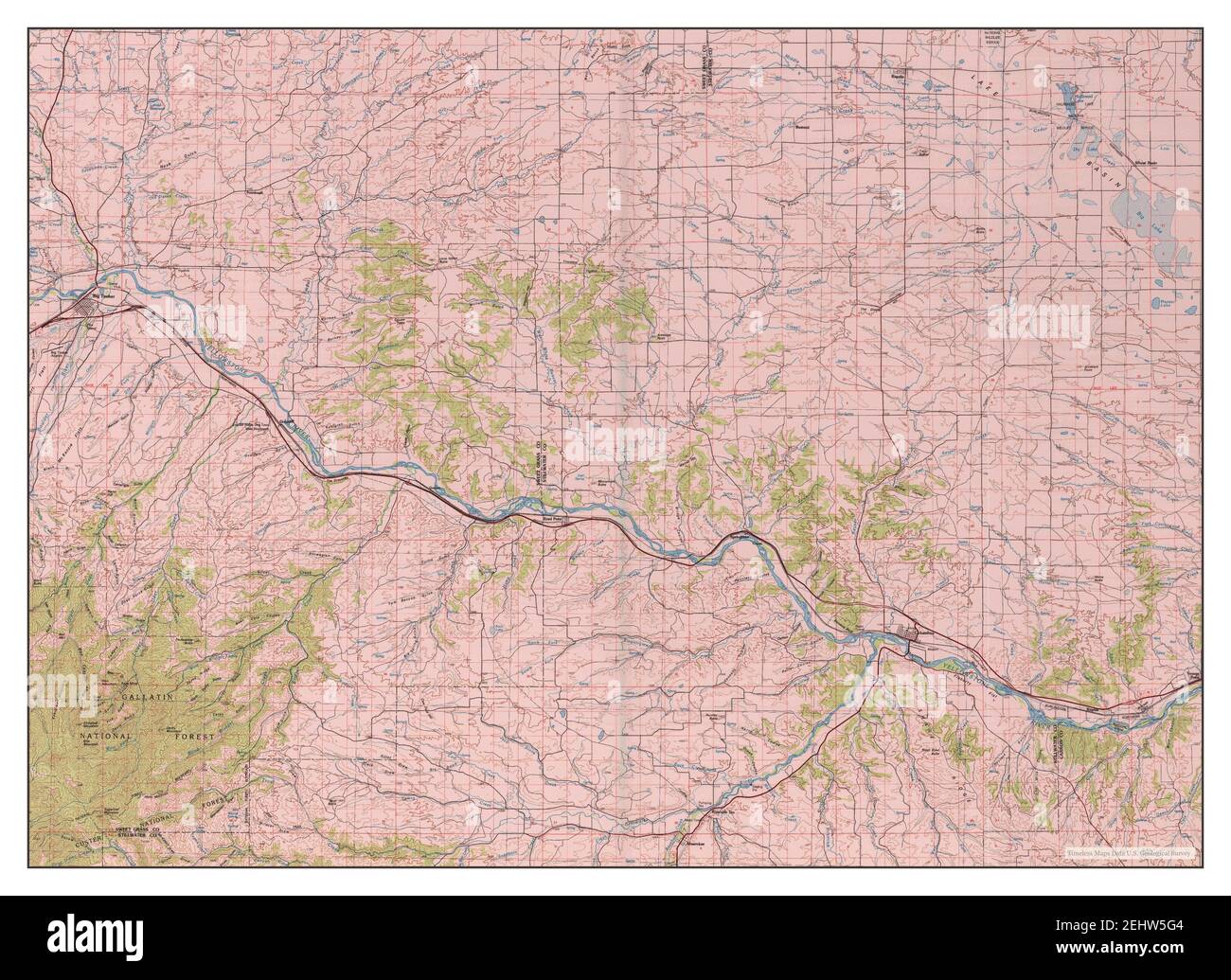 Big Timber Montana Map Big Timber, Montana Cut Out Stock Images & Pictures - Alamy