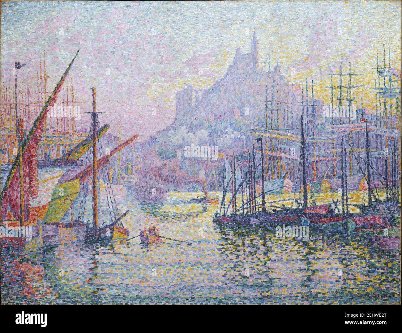 Paul Signac NotreDamedelaGarde (La Bonne Mere) (190506, Marseilles Stock Photo Alamy Paul Signac NotreDamedelaGarde (La Bonne Mere) (190506, Marseilles Stock Photo Alamy