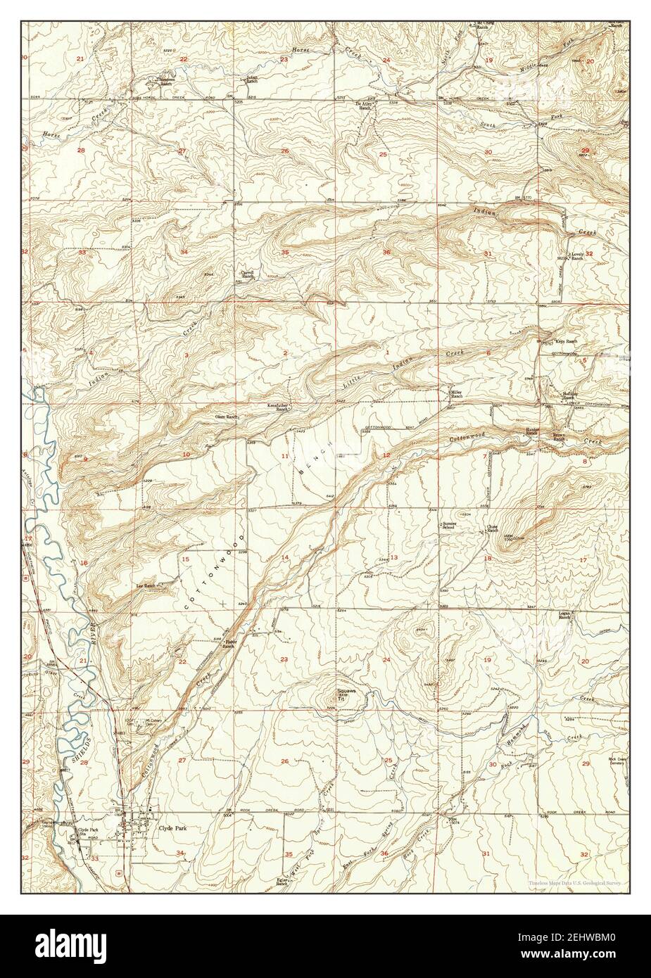 Map of clyde Cut Out Stock Images & Pictures Alamy