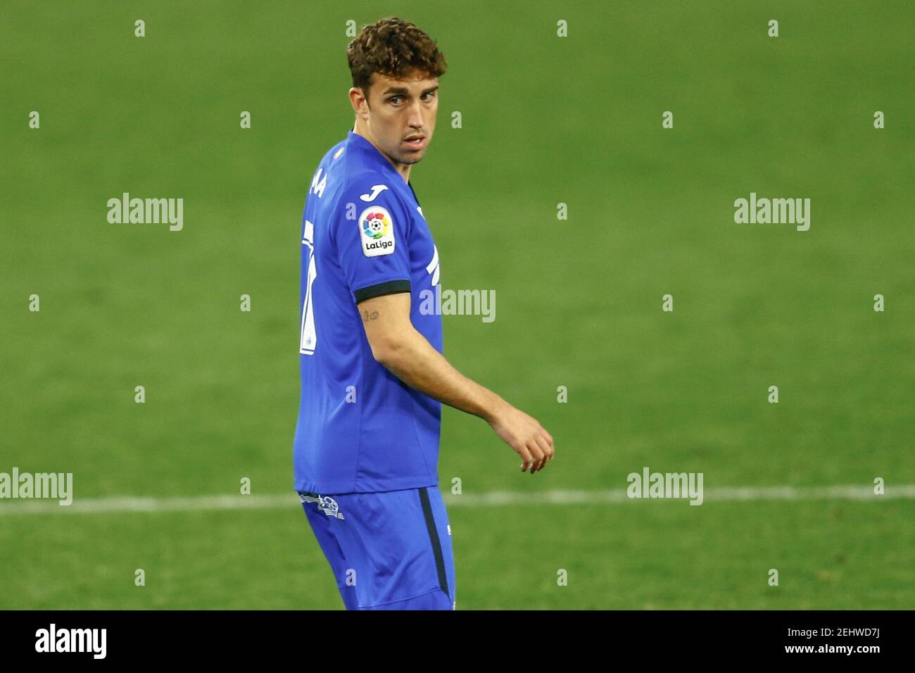 Jaime Mata Of Getafe Cf During The La Liga Match Between Real Betis And Getafe Cf Played At Benito Villamarin Stadium On February 19 21 In Sevilla Spain Photo By Antonio Pozo Pressinphoto