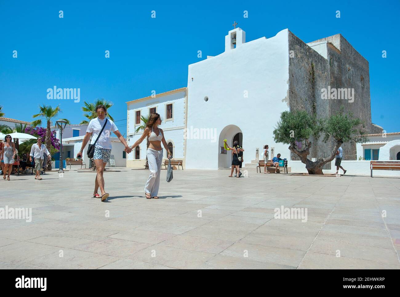 Sant Francesc, Formentera, Balearics, Spain Stock Photo